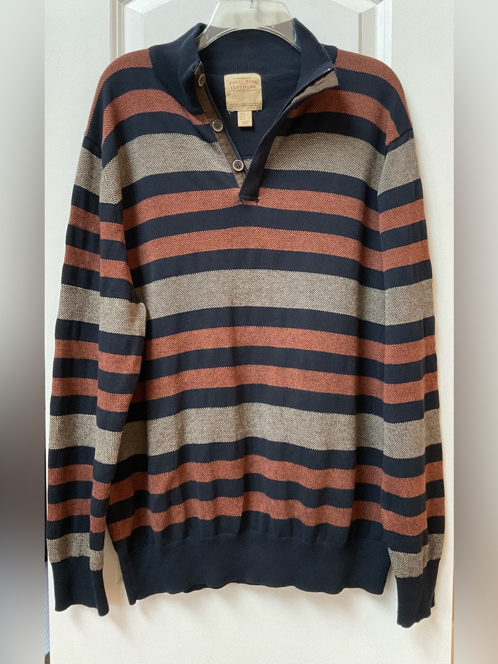 Telluride 1/4 Zip Mock Neck Sweater